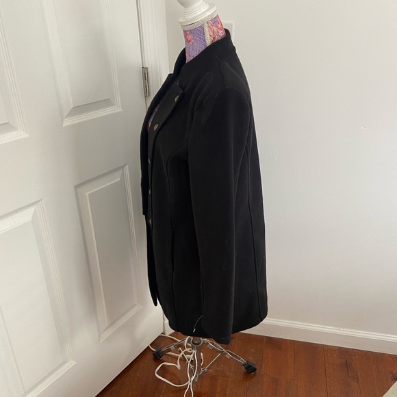 Tommy Hilfiger black open jacket blazer medium - Picture 3 of 6